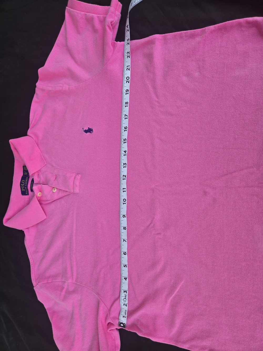 Polo by Ralph Lauren Men’s Pink Classic Fit Polo Shirt 100% Cotton - Picture 6 of 6